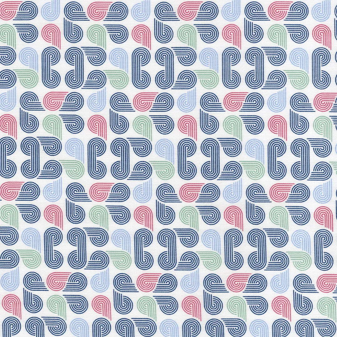 Multicolor Twisted Striped